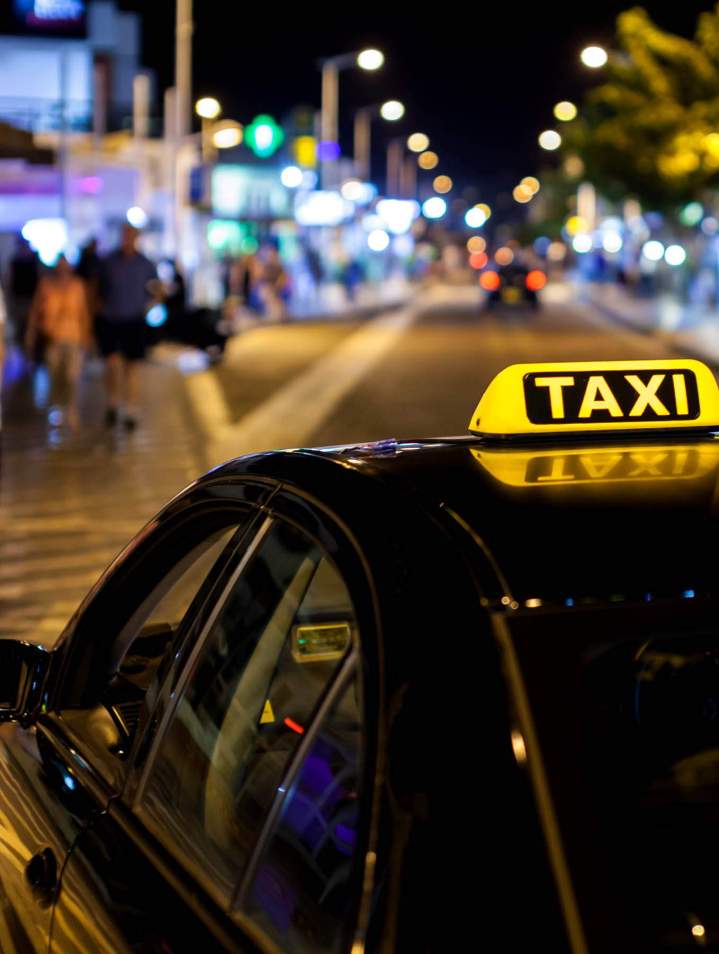 Taxi nocturne Ajaccio